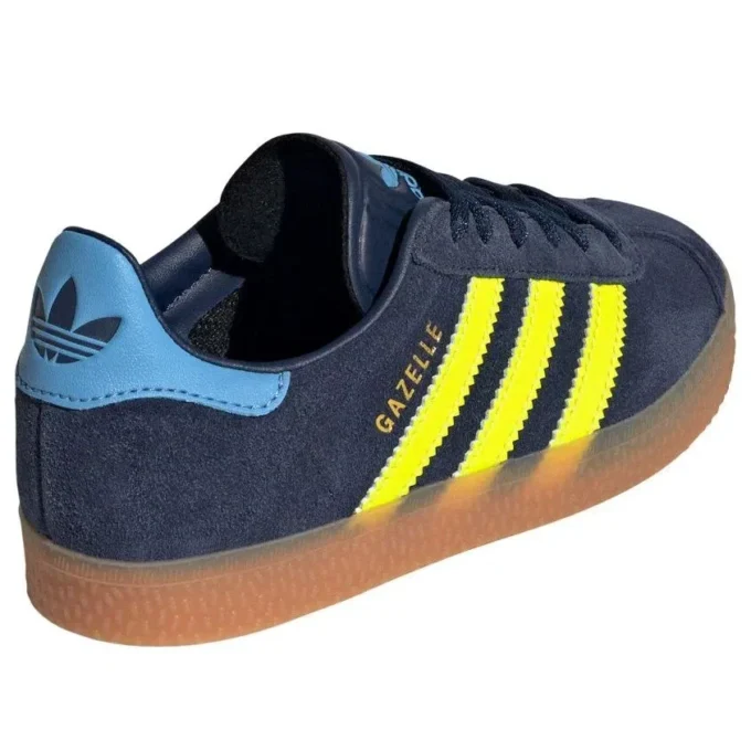 Adidas Gazelle „Night Indigo Solar Yellow“