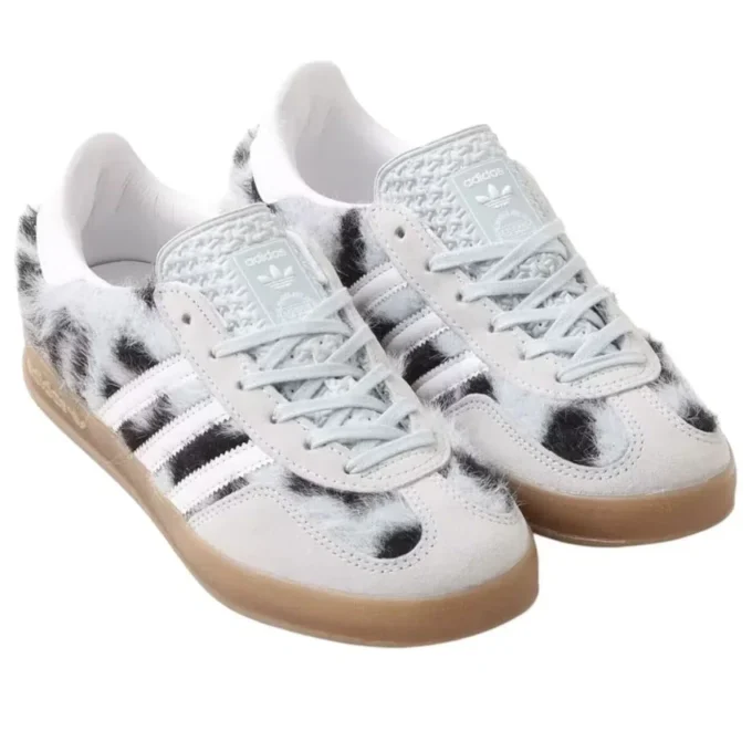 Adidas X Atmos Pink Gazelle Indoor „Trinity Leopard Halo Blue“