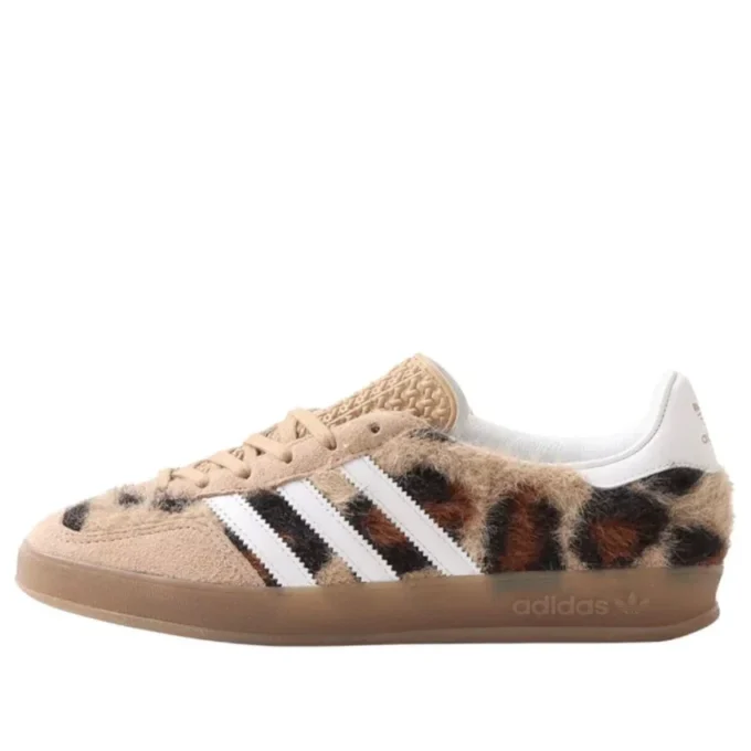 Adidas X Atmos Pink Gazelle Indoor „Trinity Leopard Warm Sandstone“