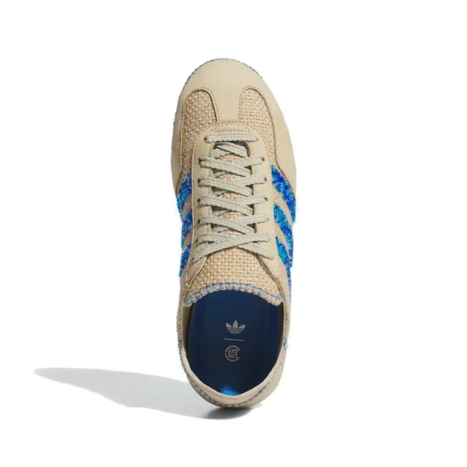 Adidas X Clot Gazelle „Linen Khaki Blue Bird“ Adidas X Clot Gazelle „Linen Khaki Blue Bird“
