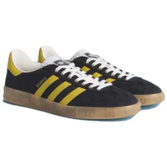 Adidas X Gucci Gazelle „Black Gg Monogram“