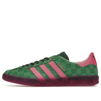 Adidas X Gucci Gazelle „Green Gg Monogram“