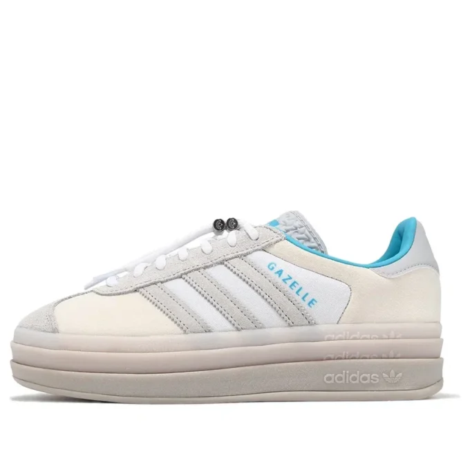 Adidas X Ordinary People Gazelle Bold „Cloud White Light Blue“
