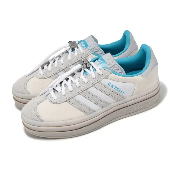 Adidas X Ordinary People Gazelle Bold „Cloud White Light Blue“