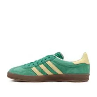 Adidasoriginal Gazelle Indoor „Green Yellow Tan“