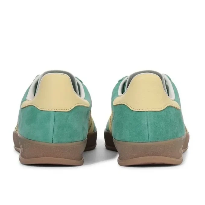 Adidasoriginal Gazelle Indoor „Green Yellow Tan“