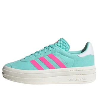 Boty Adidas Gazelle „Flash Aqua Lucid Pink“