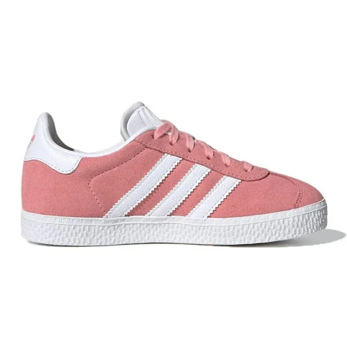 Boty Adidas Gazelle J „Pink White Golden“