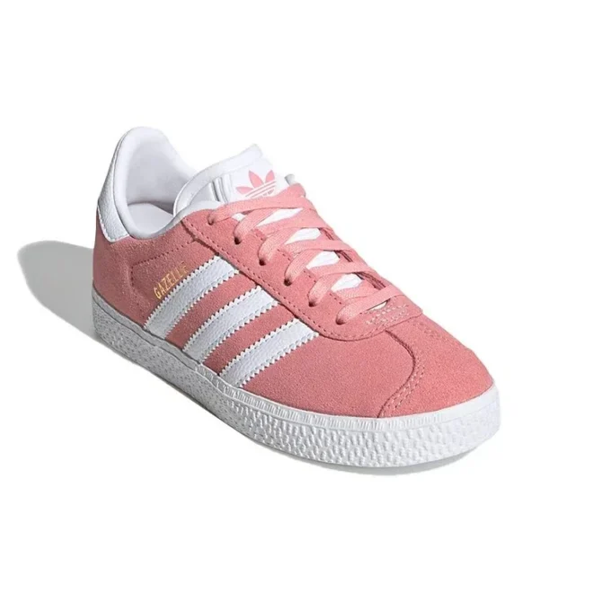 Boty Adidas Gazelle J „Pink White Golden“