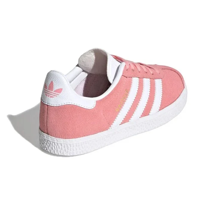 Boty Adidas Gazelle J „Pink White Golden“