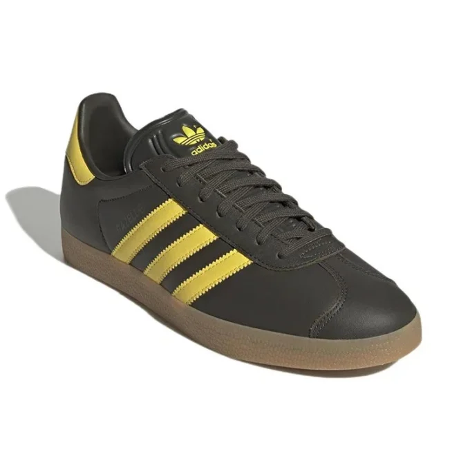 Boty Adidas Gazelle „Shadow Olive Impact Yellow“