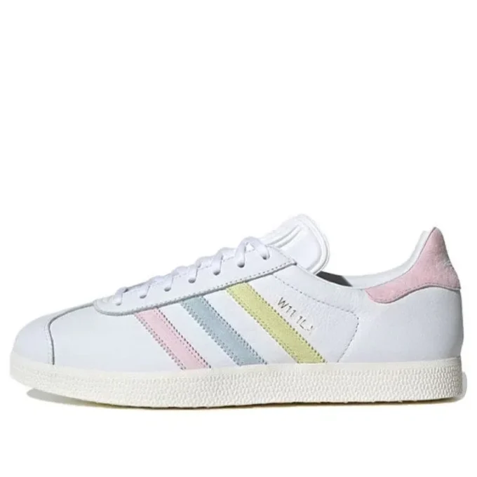 Boty Adidas Gazelle „White Yellow Blue Pink“