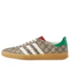 Boty Adidas X Gucci Gazelle Gg Supreme „Beige Ebony Green“