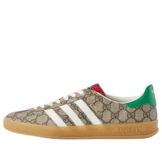 Boty Adidas X Gucci Gazelle Gg Supreme „Beige Ebony Green“