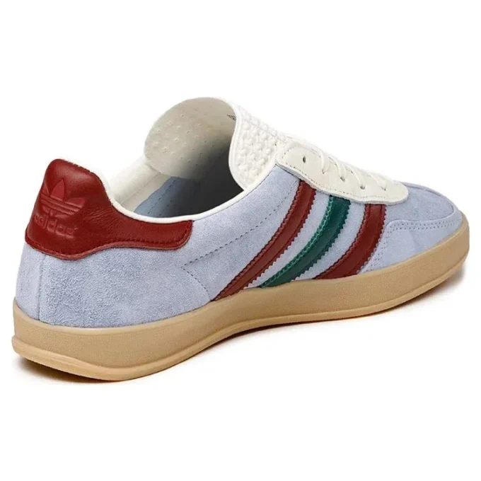 Halové boty Adidas Gazelle „Blue Dawn Collegiate Burgundy“
