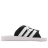 Párové plážové pantofle Adidas Gazelle „White Black“
