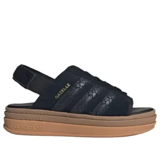 Sandály Adidas Gazelle Bold „Core Black Snakeskin“