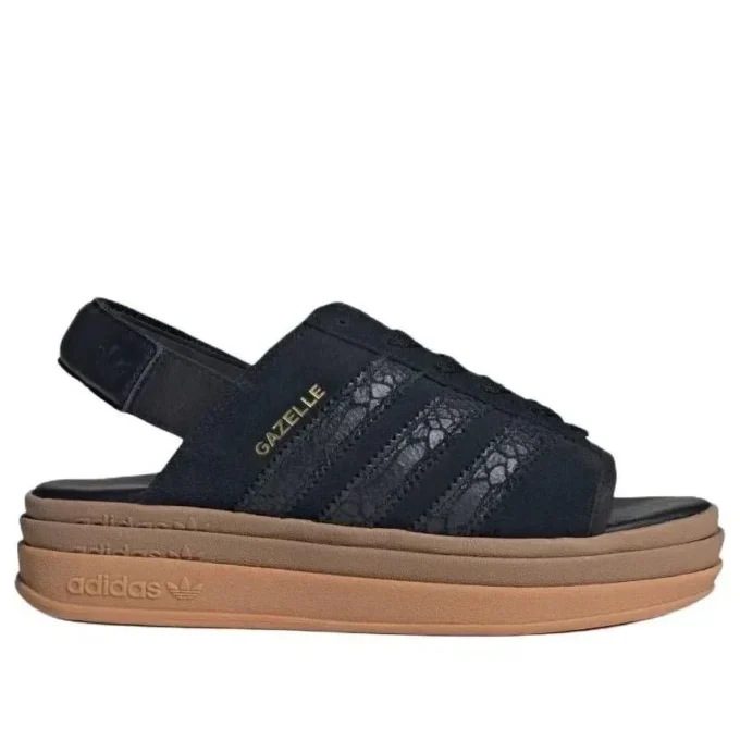 Sandály Adidas Gazelle Bold „Core Black Snakeskin“